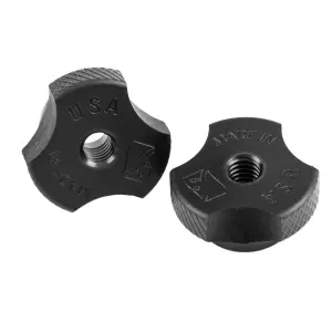 Perillas de Delrin (thumbwheels)
